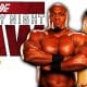 Bobby Lashley vs The Miz WWE Championship Match RAW WrestleFeed App