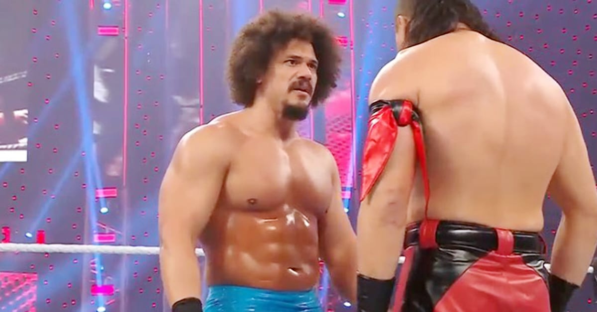 Carlito Shinsuke Nakamura WWE Royal Rumble 2021