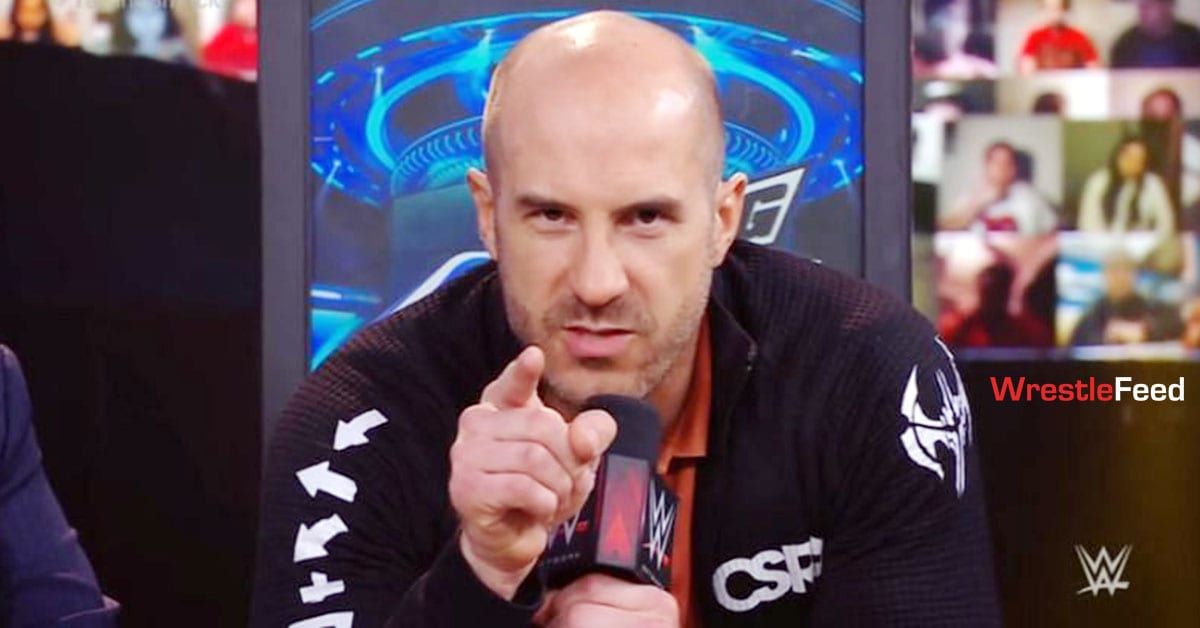 Cesaro WWE Talking Smack Promo February 2021 WrestleFeed App