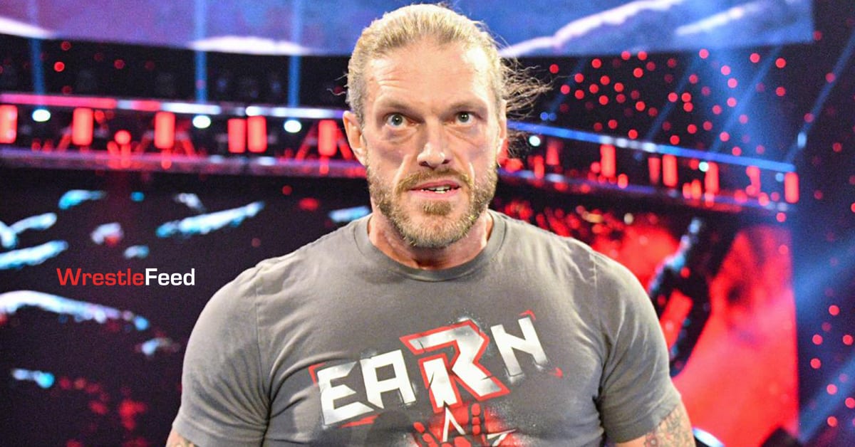 Edge Angry Face WWE Elimination Chamber 2021 WrestleFeed App