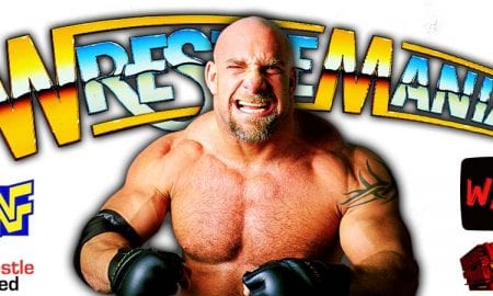 Goldberg WrestleMania 37 WrestleFeed App