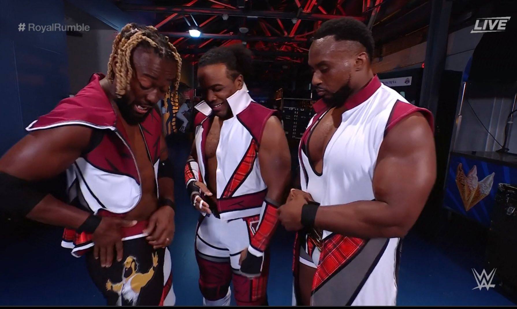 Kofi Kingston Pays Tribute To Jon Huber Luke Harper Brodie Lee At WWE Royal Rumble 2021