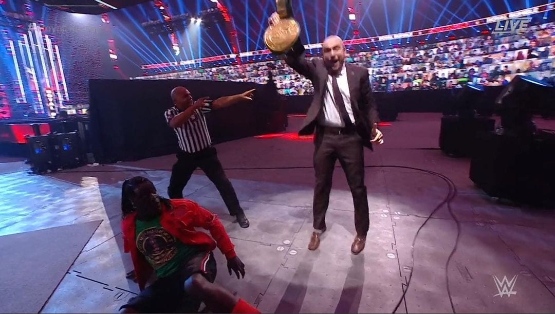 Peter Rosenberg Wins WWE 24 7 Championship At Royal Rumble 2021