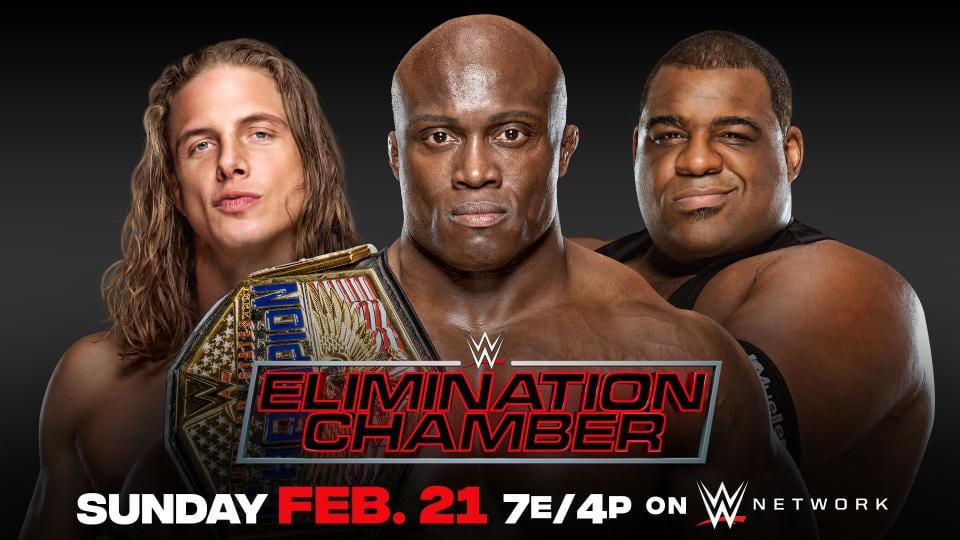 Riddle vs Bobby Lashley vs Keith Lee - WWE Elimination Chamber 2021