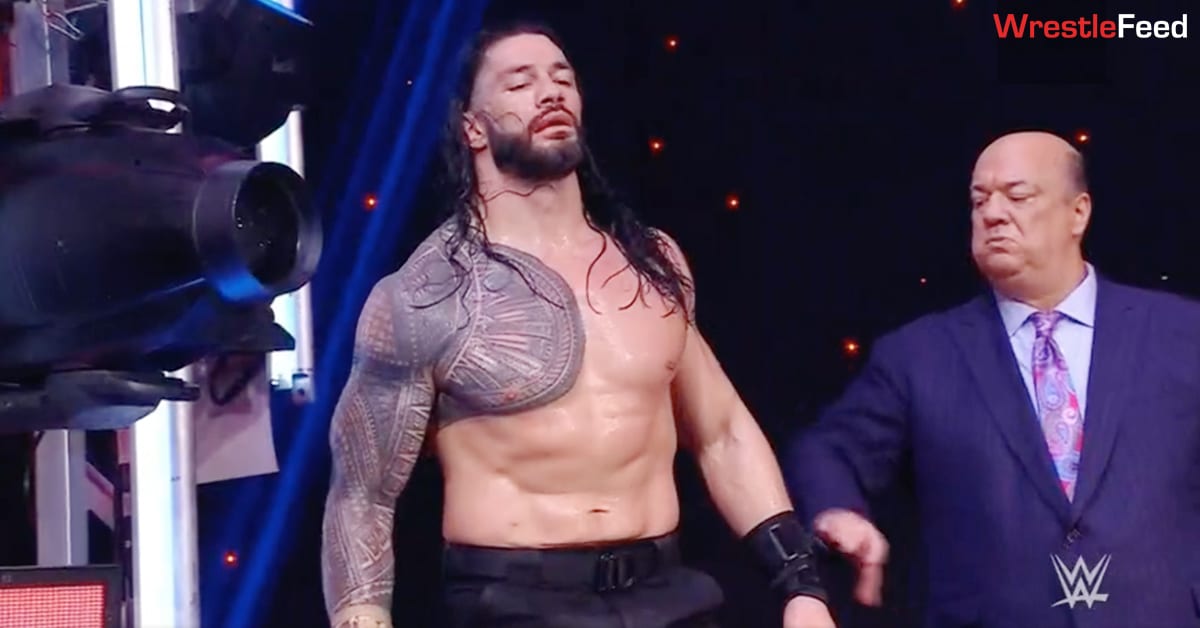 Roman Reigns Paul Heyman Win At Royal Rumble 2021 WrestleFeed App