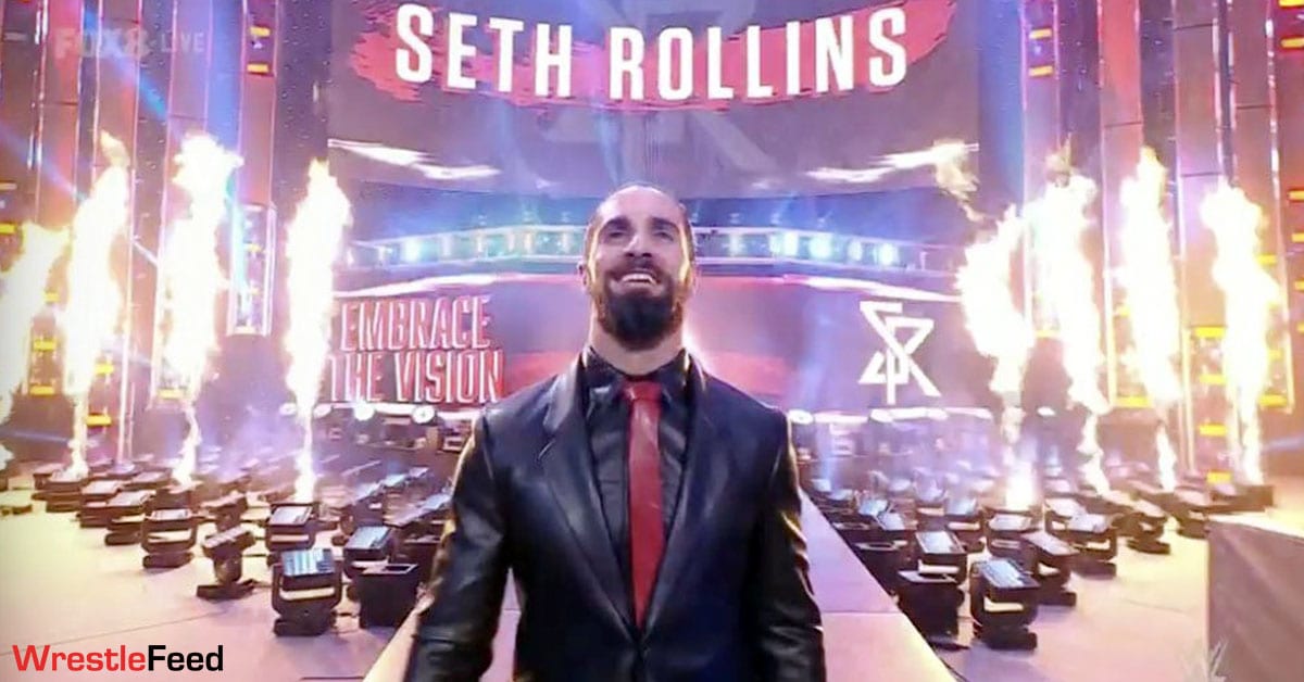 Seth Rollins In A Suit Return Entrance WWE SmackDown February 2021 WrestleFeed App