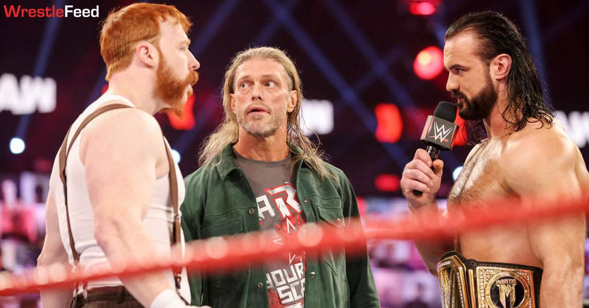 Sheamus Edge Drew McIntyre WWE Champion WrestleFeed App