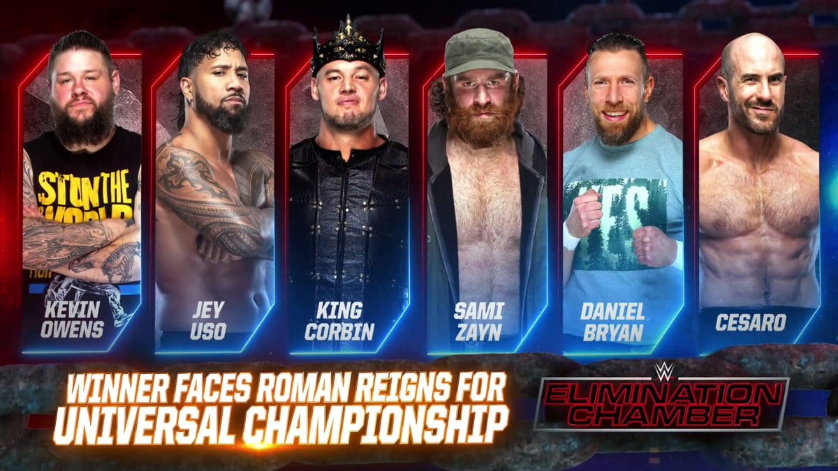 SmackDown Elimination Chamber Match 2021