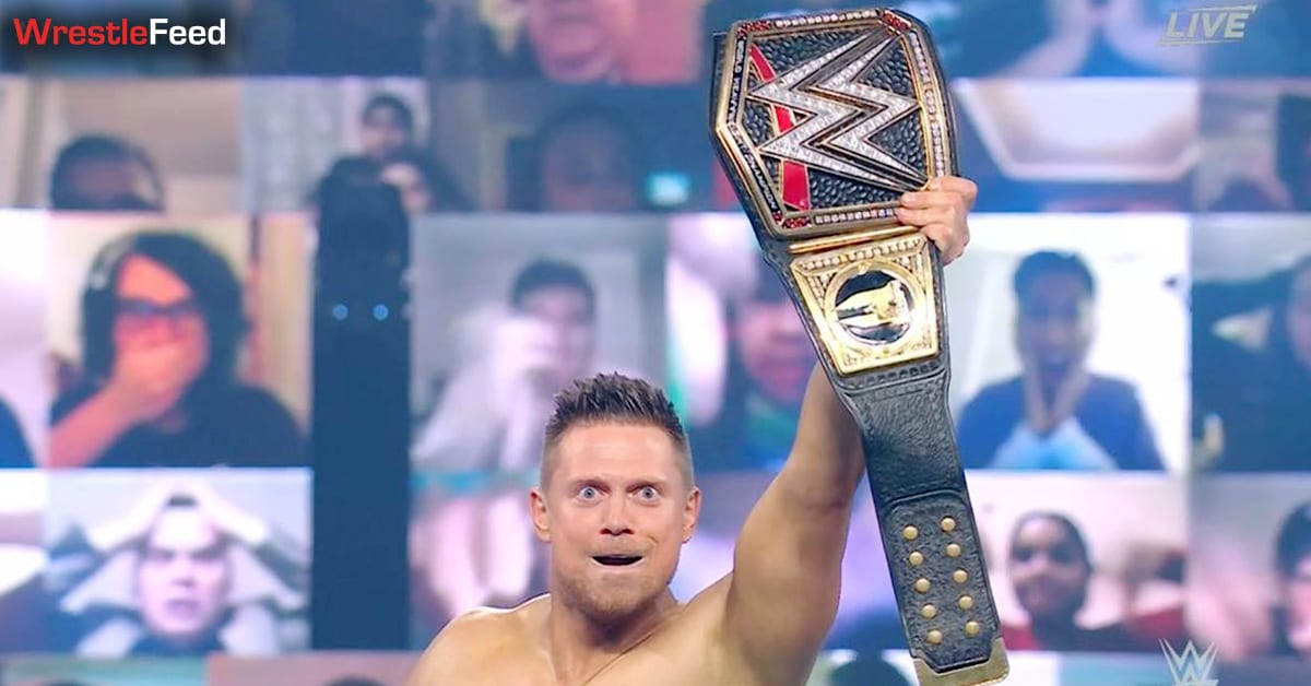 The Miz Captures WWE Championship Elimination Chamber 2021 WrestlFeed App