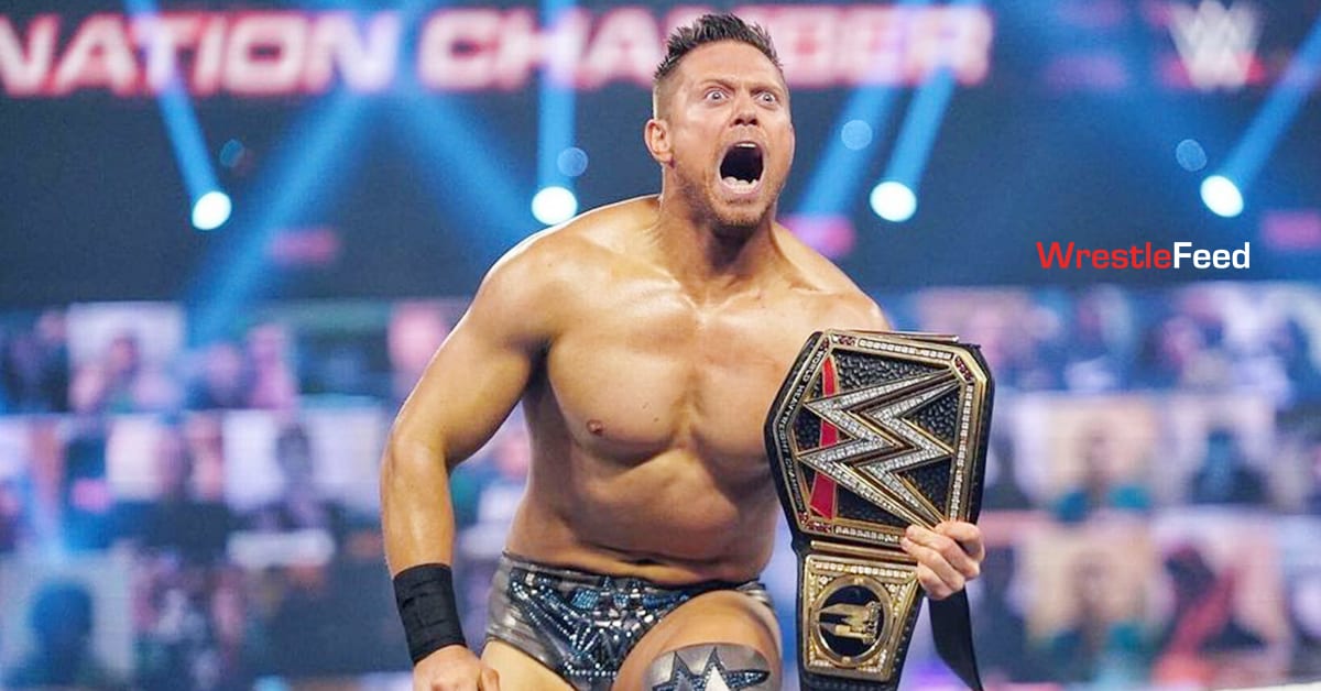 The Miz Wins The WWE Championship By Cashing In Money In The Bank Contract At Elimination Chamber 2021 WrestleFeed App