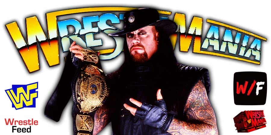 Undertaker WrestleMania 37 Champion WrestleFeed App