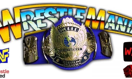 WWE Championship Title Match WrestleMania 37 WrestleFeed App
