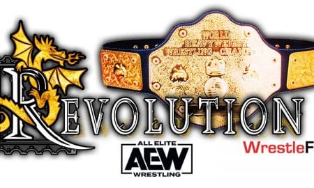 AEW World Title Match Revolution 2021 WrestleFeed App