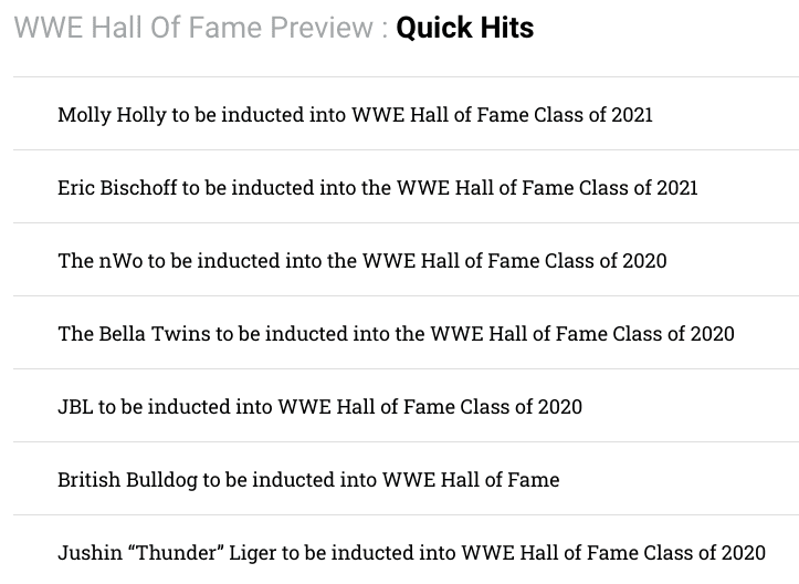 Batista Removed From WWE Hall Of Fame Class Of 2020 2021 Preview