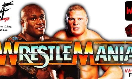 Bobby Lashley vs Brock Lesnar WWE Championship WrestleMania 37 WrestleFeed App