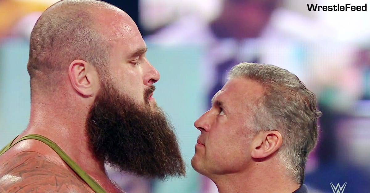 Braun Strowman Shane McMahon Face To Face WWE RAW March 2021 WrestleFeed App