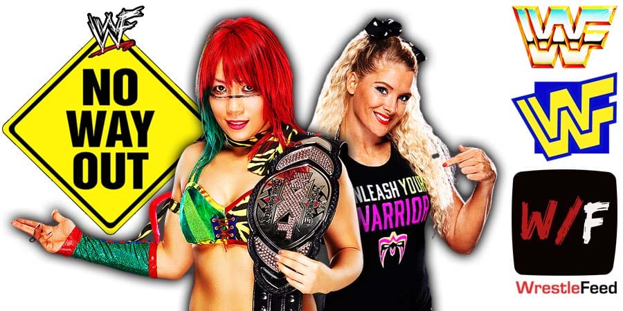 Lacey Evans was scheduled to defeat Asuka at WWE Elimination Chamber 2021 to win the RAW Women's Championship WrestleFeed App