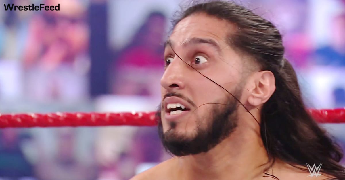 Mustafa Ali Shocked Surprised Funny Face WrestleFeed App