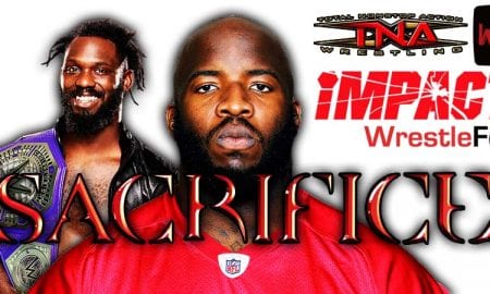 Rich Swann Defeats Moose At Impact Wrestling Sacrifice 2021 WrestleFeed App