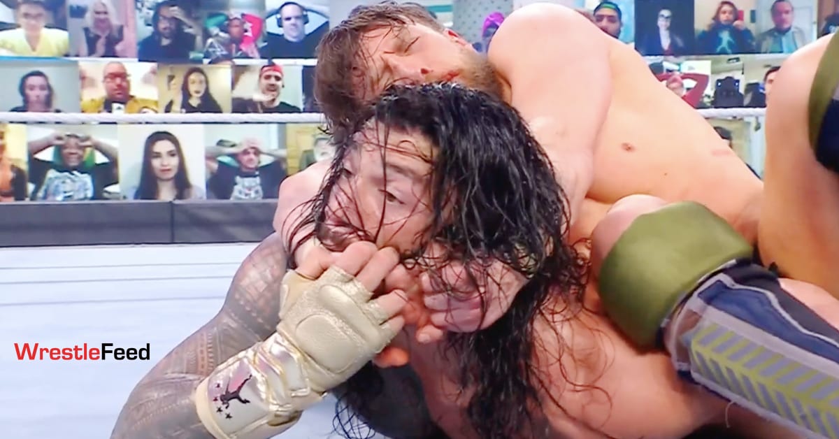 Roman Reigns Taps Out To Daniel Bryan At WWE Fastlane 2021 WrestleFeed App