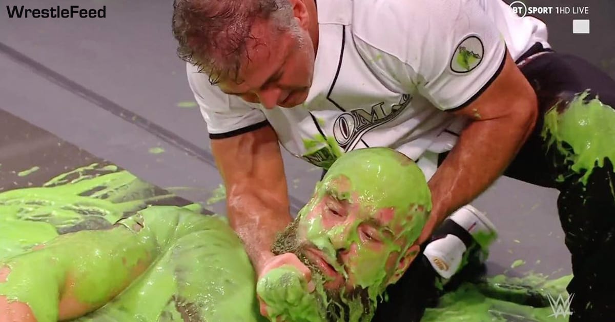 Shane McMahon Pours Slime On Braun Strowman On RAW WrestleFeed App