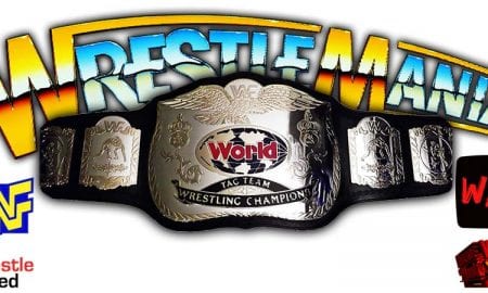 Tag Team Championship Match WrestleMania 37 WrestleFeed App