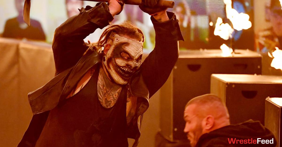 The Fiend Bray Wyatt Attacks Randy Orton Firefly Inferno Match WWE TLC 2020 WrestleFeed App
