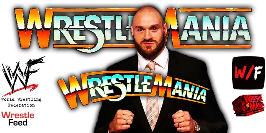 Tyson Fury Was Scheduled To Work WrestleMania 36 WrestleFeed App