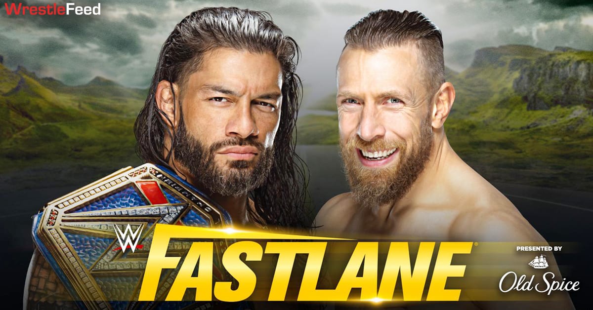 Universal Champion Roman Reigns vs Daniel Bryan WWE Fastlane 2021 WrestleFeed App