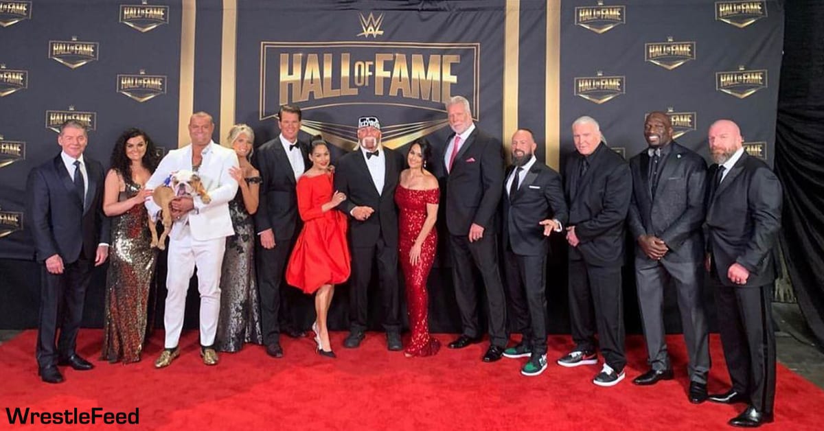 WWE Hall Of Fame Class Of 2020 Group Photo Of Inductees WrestleFeed App