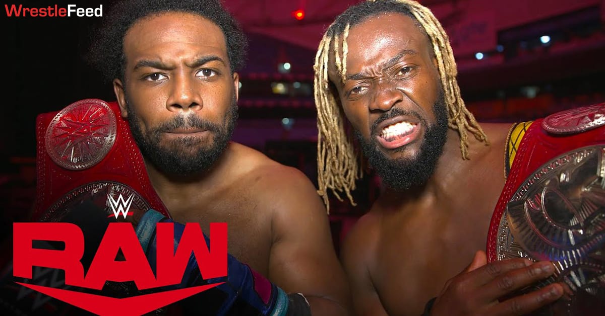 Xavier Woods Kofi Kingston New Day RAW Tag Team Champions March 2021 WrestleFeed App