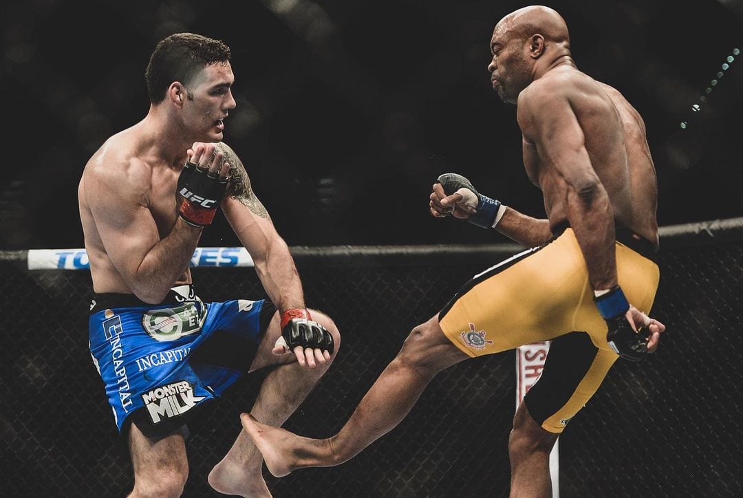 chris weidman leg break ufc