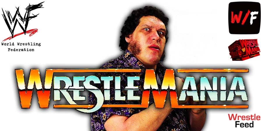 André The Giant Memorial Battle Royal WrestleMania 37 WrestleFeed App