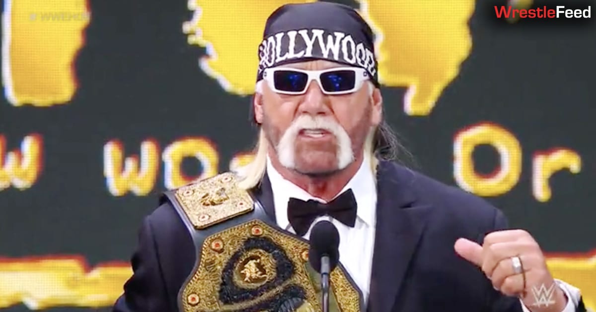 Hollywood Hulk Hogan Big Gold Belt WCW World Heavyweight Championship nWo WWE Hall Of Fame WrestleFeed App