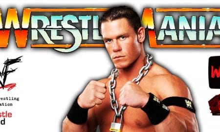 John Cena WWE WrestleMania 37 WrestleFeed App