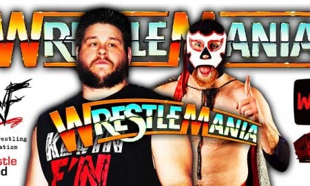 Kevin Owens defeats Sami Zayn at WrestleMania 37 WrestleFeed App