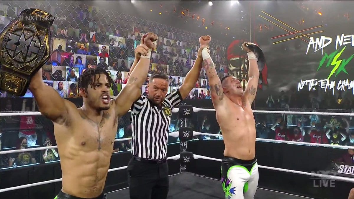 MSK Wins NXT Tag Team Championship TakeOver Stand & Deliver