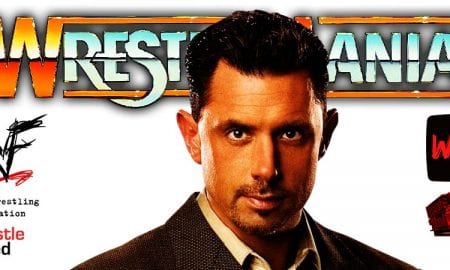Michael Cole WrestleMania 37 WrestleFeed App