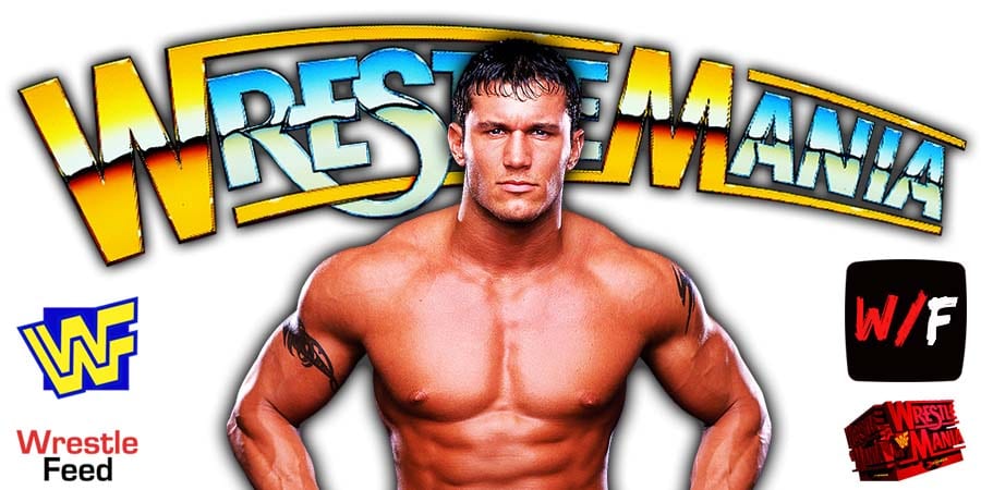 Randy Orton WrestleMania 37 Victory WrestleFeed App