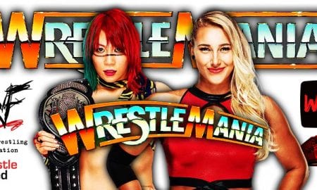 Rhea Ripley defeats Asuka at WrestleMania 37 WrestleFeed App