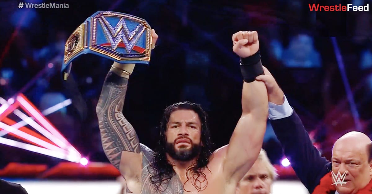Roman Reigns retains the Universal Championship in the main event of WrestleMania 37 Night 2 WrestleFeed App