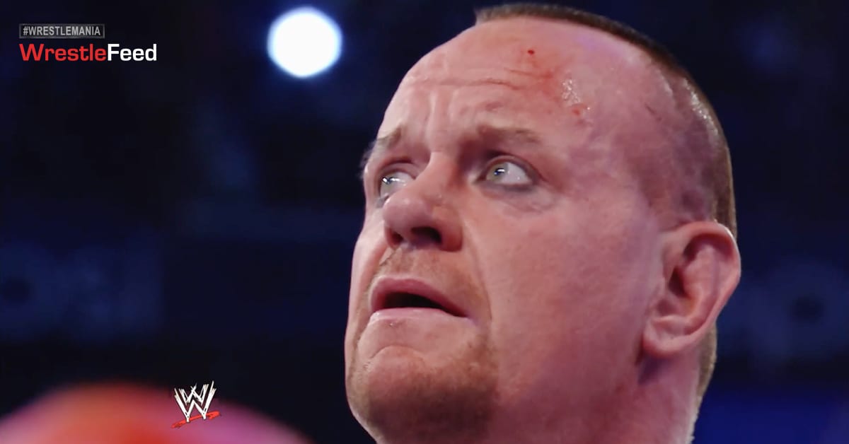 The Undertaker Emotional Look Eyes WrestleMania 29 WWE 2013 WrestleFeed App