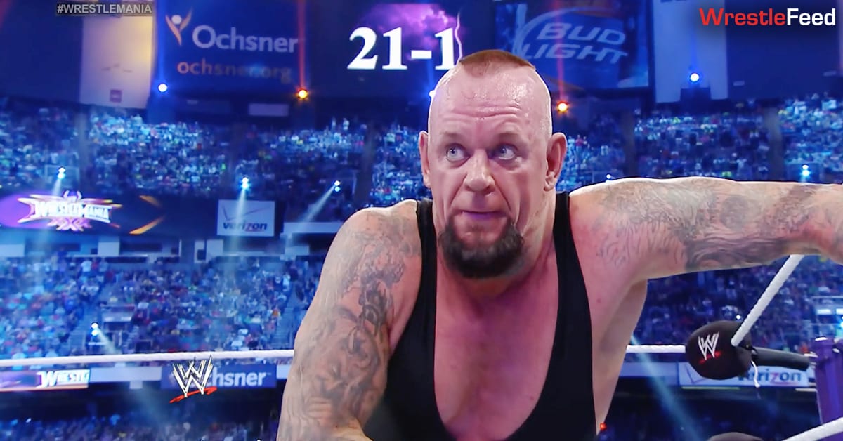 undertaker wrestlemania 30 lose