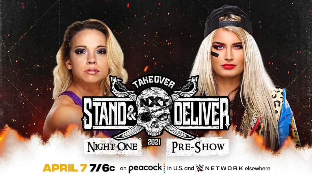 Toni Storm vs. Zoey Stark - NXT TakeOver Stand & Deliver Night 1 Pre-Show