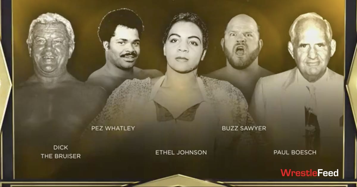 WWE Hall Of Fame Class Of 2021 Legacy Inductees WrestleFeed App