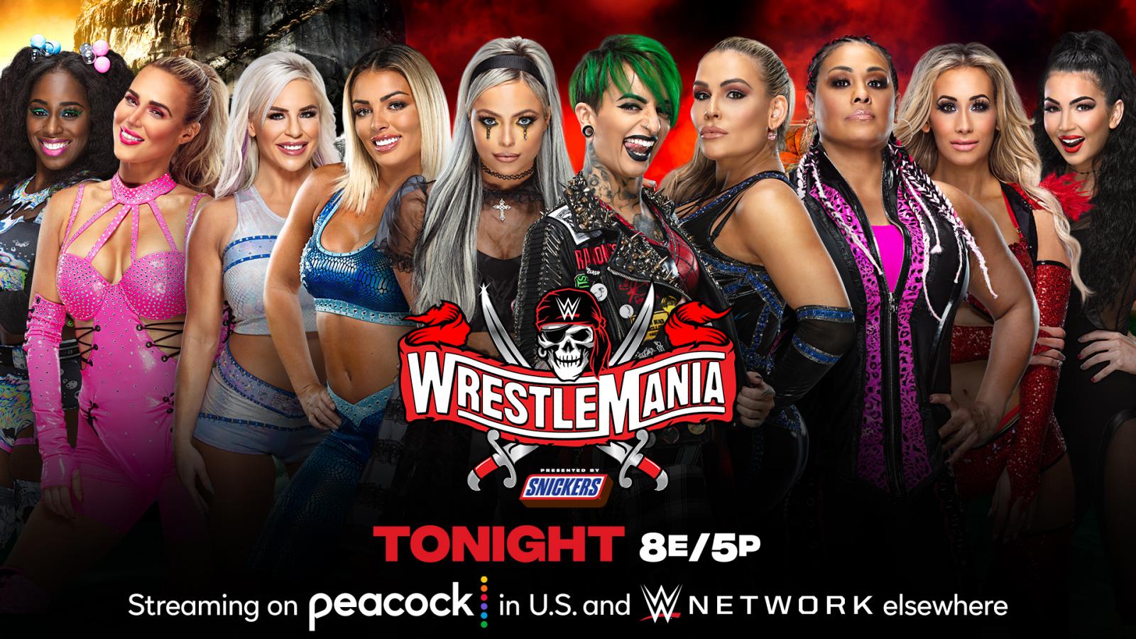 Women's Tag Team Turmoil Match WrestleMania 37 Night 1