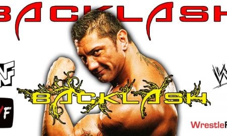 Batista WrestleMania Backlash 2021 WrestleFeed App