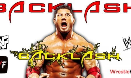 Batista WrestleMania Backlash WrestleFeed App