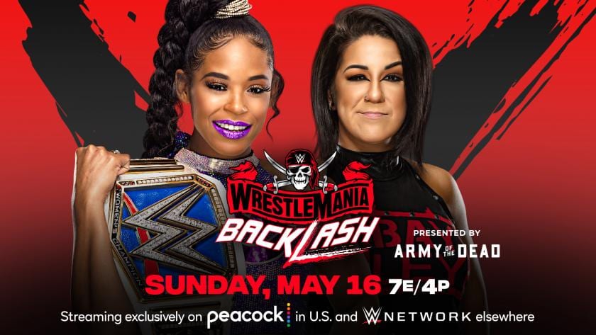Bianca Belair vs Bayley WrestleMania Backlash