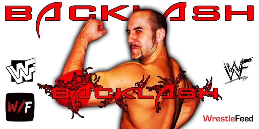 Cesaro WrestleMania Backlash WrestleFeed App